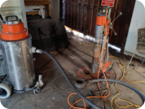 SMS Wales core drilling through concrete floor slab.